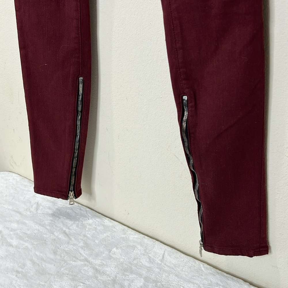 Calvin Rucker Maroon Jeans - Picture 3 of 7